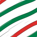 italian flag tie image